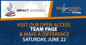 Oncotarget Sponsors 2024 Ride for Roswell